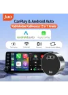 Kablosuz CarPlay Android Auto Kabloludan Kablosuza Çevirici USB ve Type-C Adaptör
