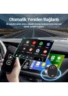 Kablosuz CarPlay Android Auto Kabloludan Kablosuza Çevirici USB ve Type-C Adaptör