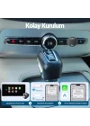 Kablosuz CarPlay Android Auto Kabloludan Kablosuza Çevirici USB ve Type-C Adaptör