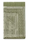 Kadife İnci Seccade Velvet Pearl (Yeşil)