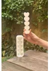 Kalp Şerit Silikon Mum Kalıbı