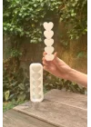 Kalp Şerit Silikon Mum Kalıbı