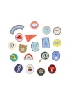 Kamp Die-Cut Stickers - 25 Adet