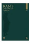 Kant Çalışmaları Dergisi Sayı 4