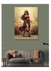 Kanvas Tablo Elbiseli Şeytan 100 X 140 Cnvsdkey-116479-100-140