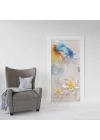 Kapı Giydirme Kapı Sticker Folyosu 3D Balık