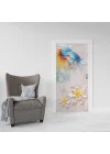 Kapı Giydirme Kapı Sticker Folyosu 3D Balık
