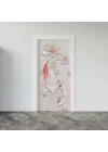 Kapı Giydirme Kapı Sticker Folyosu 3D Balık Çiçek Çizim
