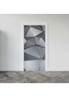 Kapı Giydirme Kapı Sticker Folyosu 3D Metal