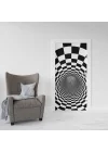 Kapı Giydirme Kapı Sticker Folyosu 3D Tünel