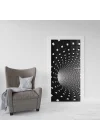 Kapı Giydirme Kapı Sticker Folyosu 3D Tünel Kareler