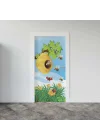 Kapı Giydirme Kapı Sticker Folyosu Arı Kovan