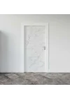 Kapı Giydirme Kapı Sticker Folyosu Beyaz Mermer