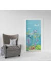 Kapı Giydirme Kapı Sticker Folyosu Deniz