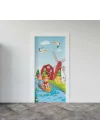Kapı Giydirme Kapı Sticker Folyosu Dere Değirmen