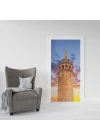 Kapı Giydirme Kapı Sticker Folyosu Galata Kulesi