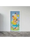 Kapı Giydirme Kapı Sticker Folyosu Kalem Çocuk