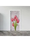 Kapı Giydirme Kapı Sticker Folyosu Kırmızı Gül