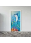 Kapı Giydirme Kapı Sticker Folyosu Köpek Balıkları