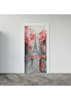 Kapı Giydirme Kapı Sticker Folyosu ParisYağlıboya