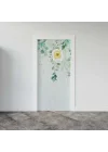Kapı Giydirme Kapı Sticker Folyosu Sarı Çiçek