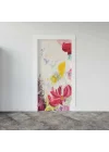 Kapı Giydirme Kapı Sticker Folyosu Tuval Çiçek