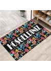 Kapı Önü Paspası - Modern ve Şık Kapı Paspası | Ev, Ofis ve Dış Mekân Kullanımı İçin (Bahara Özel) 45x65