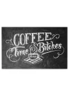 Kapı Önü Paspası - Modern ve Şık Kapı Paspası | Ev, Ofis ve Dış Mekân Kullanımı İçin (Latte) (Caffe Time Bitc..) 45x65