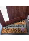 Kapı Önü Paspası - Modern ve Şık Kapı Paspası | Ev, Ofis ve Dış Mekân Kullanımı İçin (Rustic Welcome Bloom) 45x65