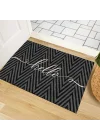 Kapı Önü Paspası - Modern ve Şık Kapı Paspası | Ev, Ofis ve Dış Mekân Kullanımı İçin (ZigZag Home) 45x65