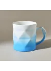 Karaca Soft Touch Geo Kupa 450 Ml Mavi