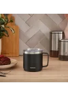 Karaca Thermal Çelik Mug 420 ml Siyah