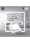 Karre Beyaz Kapakli Top Priz Çarpma KarşıtıA.Opp