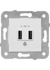 Karre Beyaz USB Priz 5V 2A