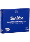 Kartuş Dolma Kalem Kartuşu 6lı Blister 10lu Paket Mavi