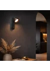Kasca Siyah Şarjlı Aplik 1X1.8W 3000K