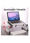 Katlanabilir Dizüstü Bilgisayar/Laptop Tablet Standı Fanlı