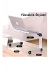 Katlanabilir Dizüstü Bilgisayar/Laptop Tablet Standı Fanlı
