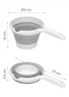 Katlanabilir Maşrapa, Katlanır Banyo Maşrapası, Akordiyon Koçero (27cmx17cmx4cm)
