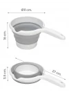 Katlanabilir Maşrapa, Katlanır Banyo Maşrapası, Akordiyon Koçero (27cmx17cmx4cm)