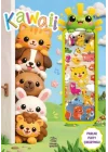 Kawaii - Puffy Parlak Çıkartmalı Boyama Kitabı