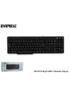 KB-517U Siyah USB F Standart Klavye