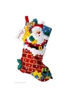 Keçe Aplike Çorap Seti, Jolly Chimney Santa 18 Keçe Aplike Çorap Yapma Seti, 89543E