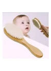 Keçi Kılı Organik Bebek Banyo Tarağı