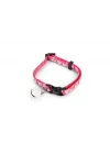 Kedi Boyun Tasması, Zilli, Pembe, 20-30cm
