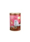Kedi Konservesi Jöle İçinde Somonlu Sardalya 400 gr