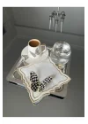 Kelebek Kabartmali Kokteyl Peçete Tekli