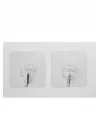 Kendinden Yapışkanlı Şeffaf Askı 5 Li Set Banyo Mutfak Askısı