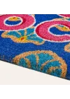 Kerala Mavi Coir Kapı Önü Paspası 45x75 Cm