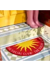 Kerala Sarı Coir Kapı Önü Paspası 40x80 Cm
